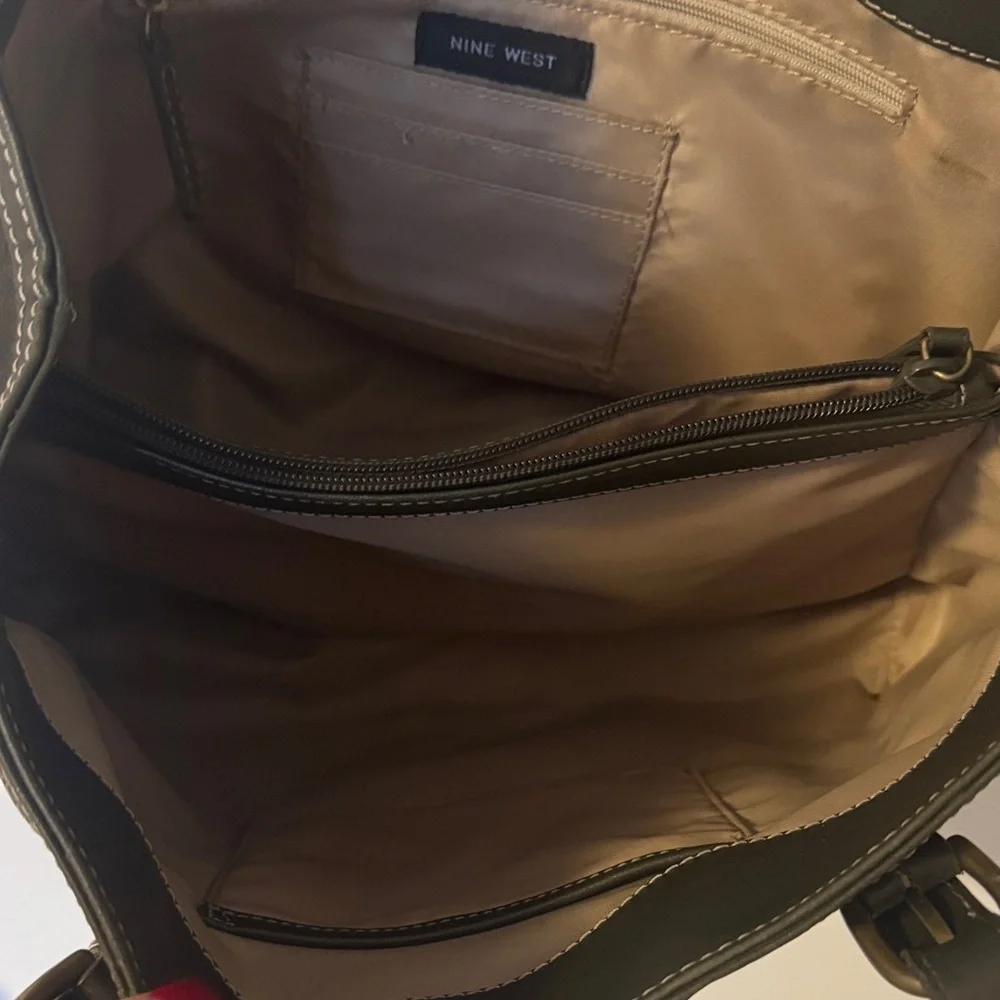 Nine West Dark Green Purse
